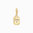 Charm de plata con ba&ntilde;o de oro del signo del Zodiaco Aries con piedras de la colección Charm Club en la tienda online de THOMAS SABO